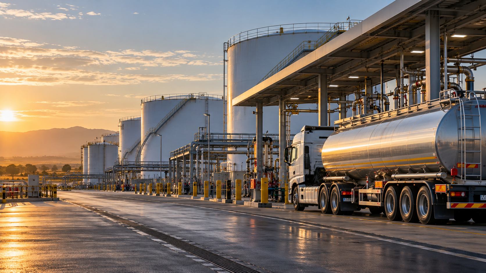 Petroleum terminal loading operations