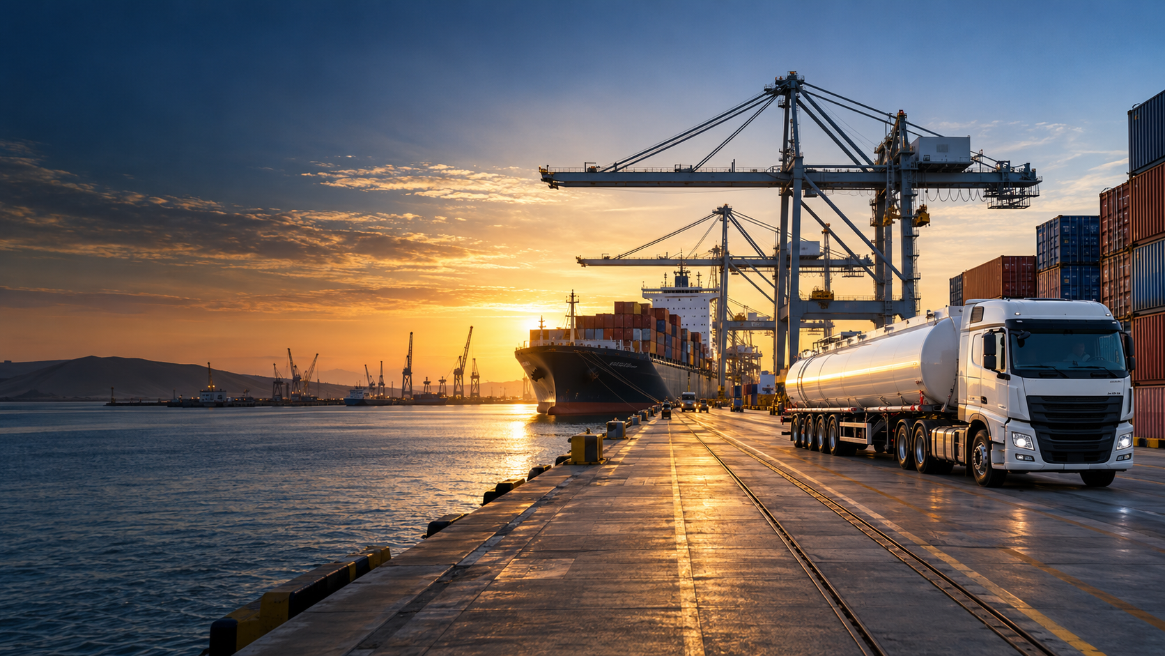 Regional port and logistics operations